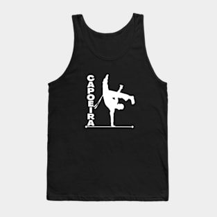 Capoeira brazilian sport silhouette Tank Top